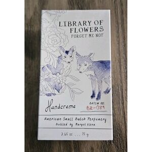 Library of Flowers Forget Me Not Handcreme by Margot Elena 2.65oz